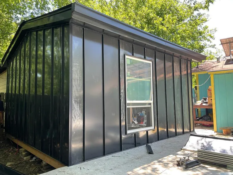 Black standing seam metal wall panels for Roof Inspection in Chicopee