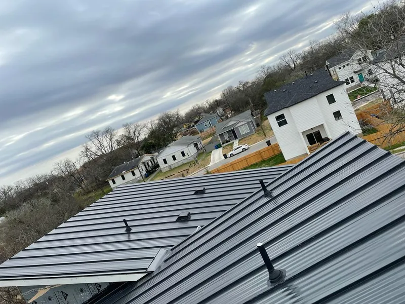 Standing seam metal roof panels with vents for Skylight Repair in Chicopee